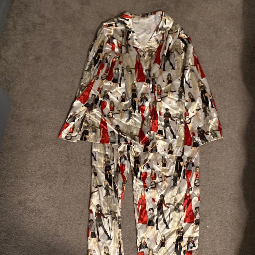Taylor Swift Red Eras Pajamas/PJs